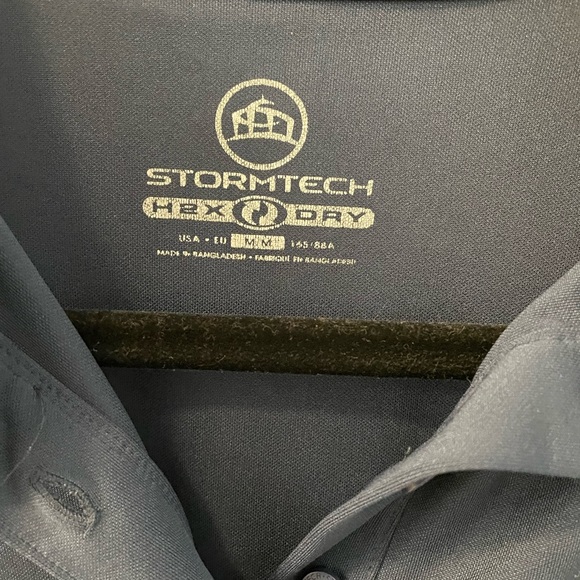 Space X Stormtech Navy Polo T-Shirt M - Picture 5 of 5